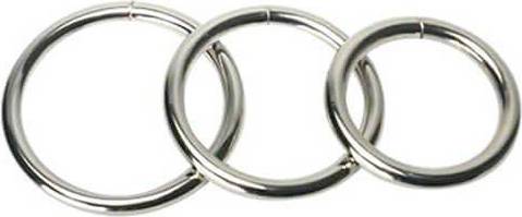 Master Series Steel Cockring Collection