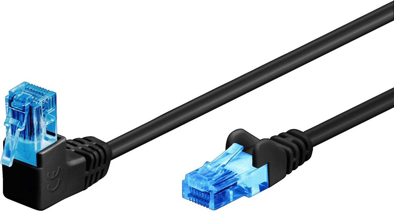Goobay Angled RJ45-RJ45 M-M