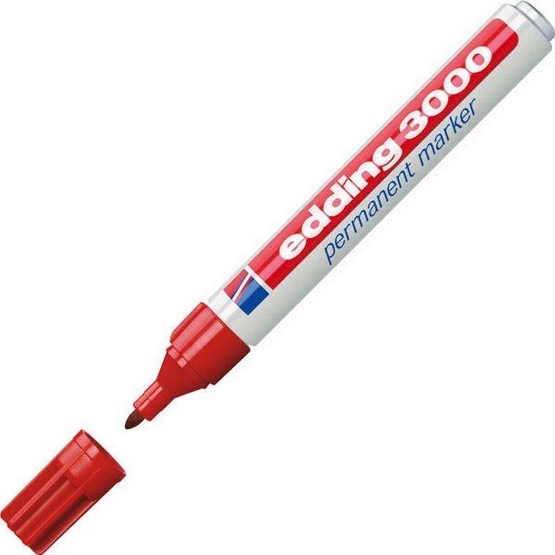 Marqueur Permanent 3000 Rouge Graduation