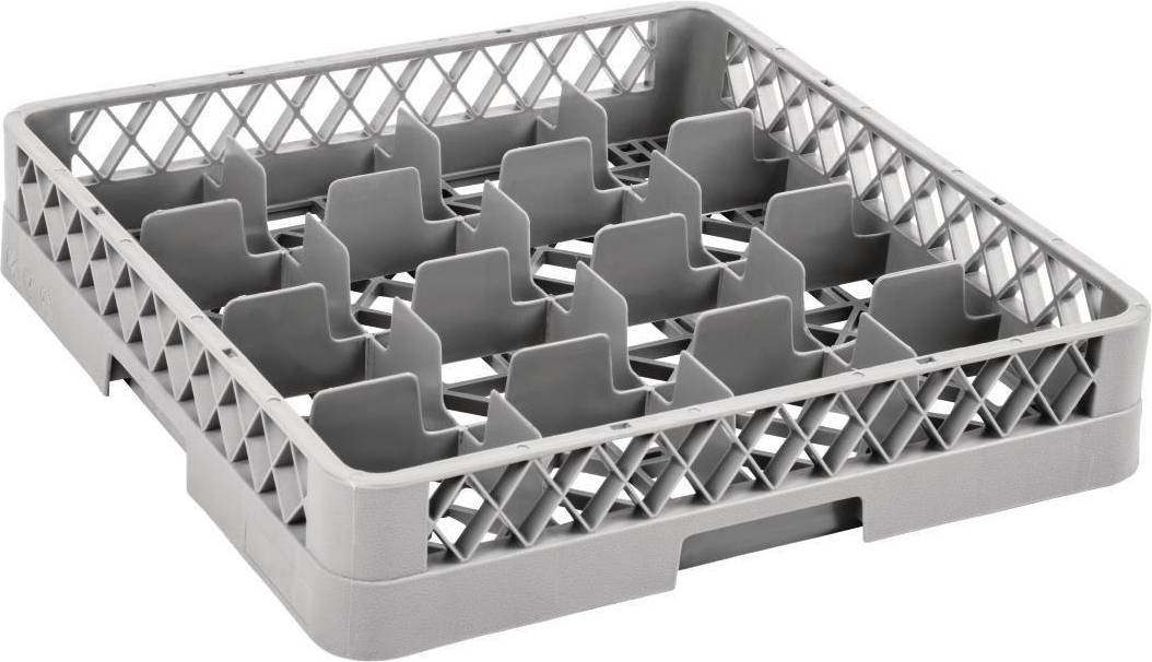 Vogue 16 Compartments Glass Rack Kitchenware