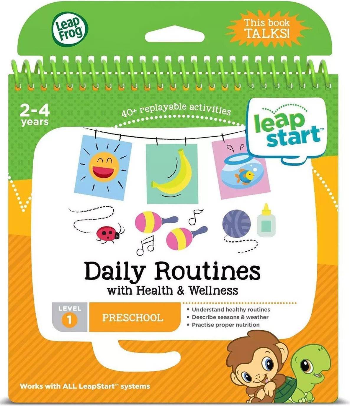 LeapStart Daily Routines Activity Book