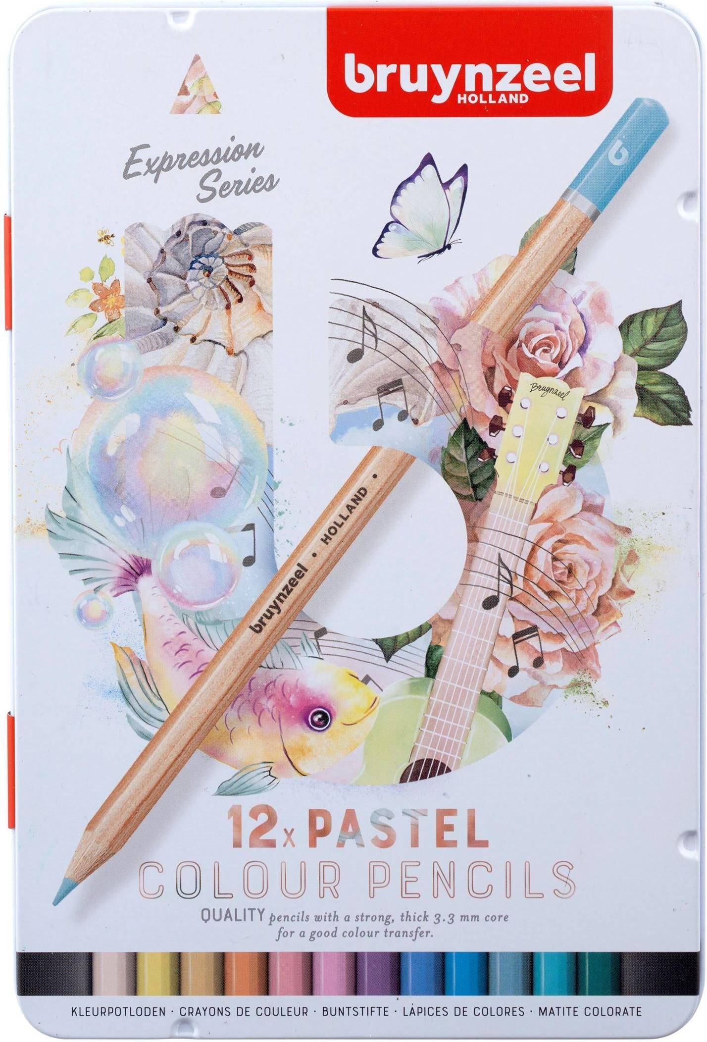 Matite Colorate Expression Pastel 12s 12x