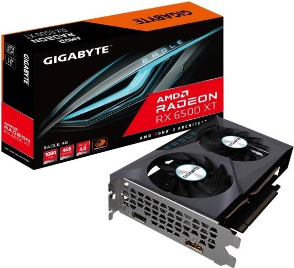 Gigabyte Radeon RX 6500 XT Eagle HDMI DP 4GB