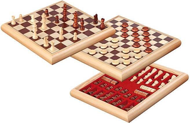 Philos Chess Checkers Box Set