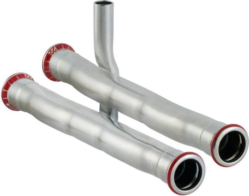 Geberit Radiatorfördelare Mapress R-HE 22x15mm