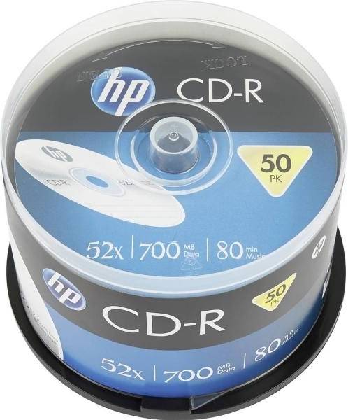 HP CD-R 700MB 52x Spindle 50-Pack
