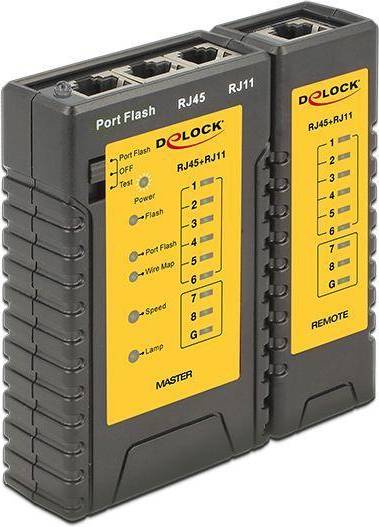 DeLock Cable Tester RJ45 Portfinder 86407