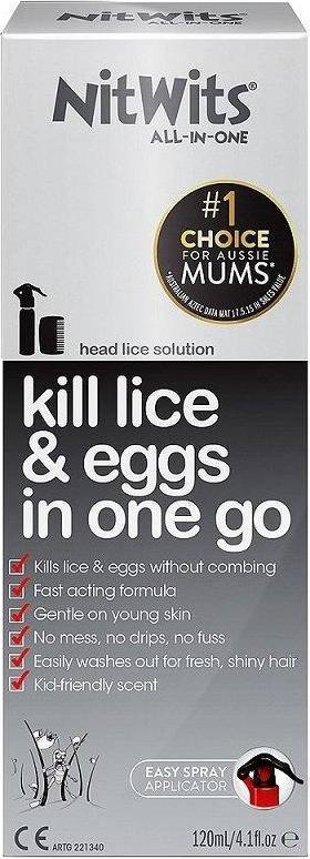 Nitwits All In One Headlice Solution