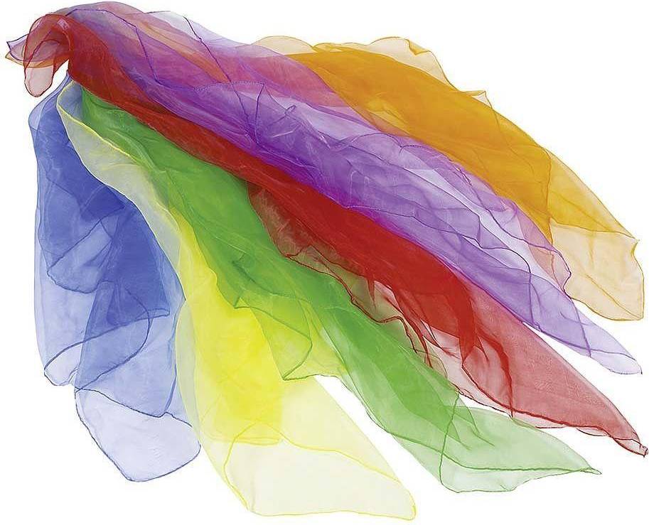 Goki Chiffon Tørklæder 6 stk.