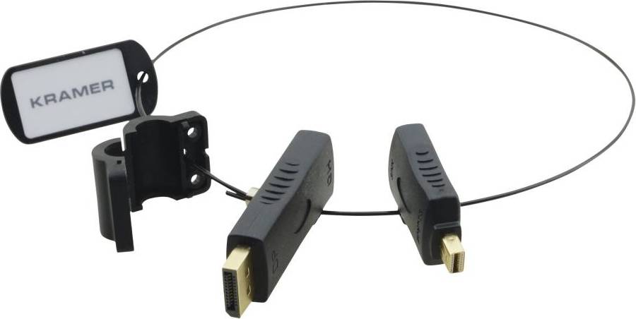 Kramer Ring DisplayPort/DisplayPort Mini-2HDMI M-F Adapter