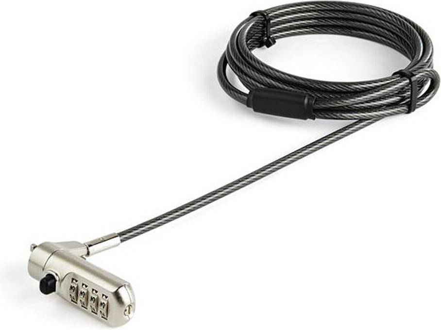 Combination lock StarTech 6.5 Inch Laptop Cable Lock