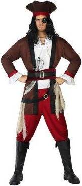 Pirate Costume - Rood