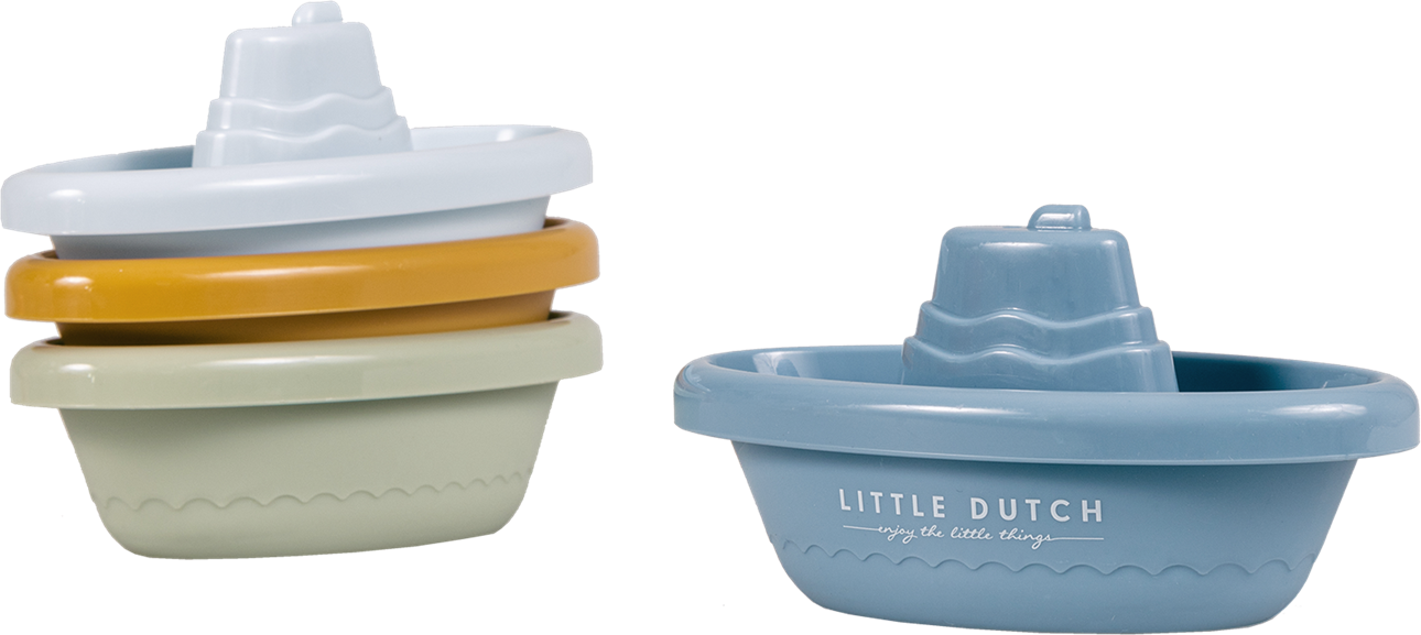 Little Dutch Stackable Bath Boats