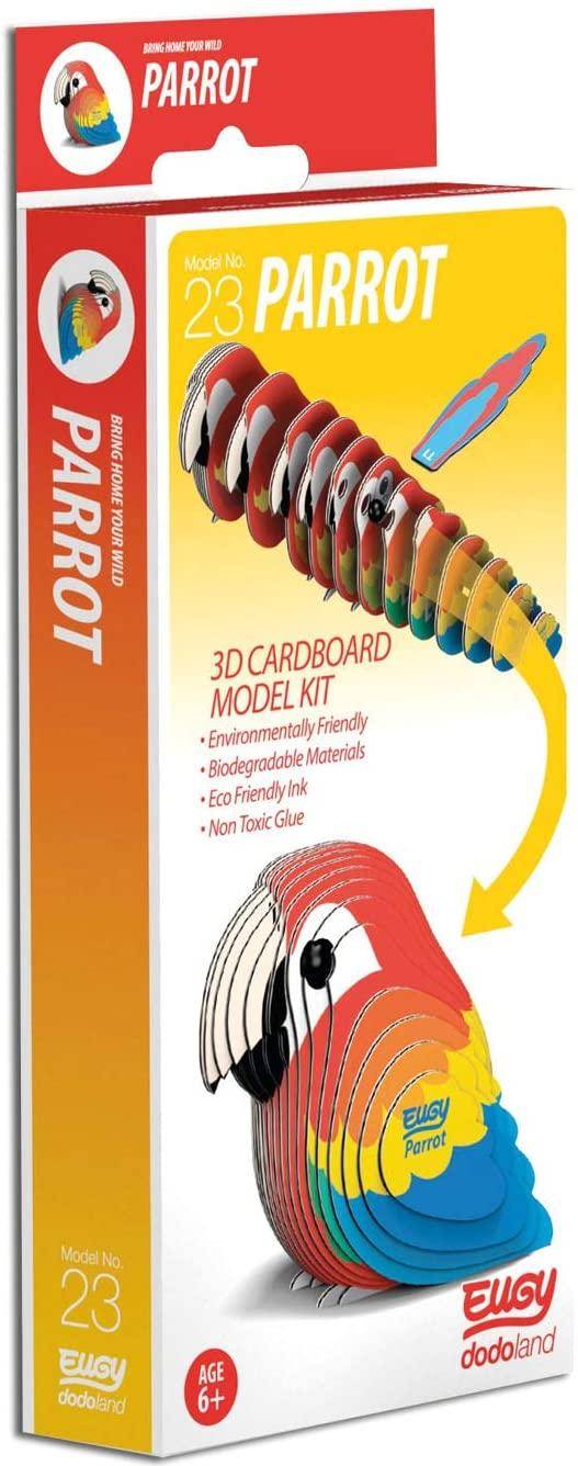 Eugy 3D Parrot Model Kit
