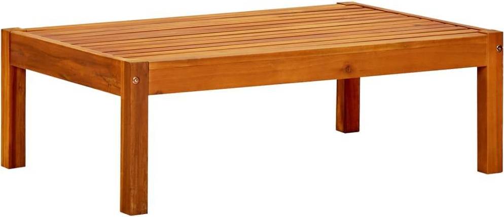vidaXL Rectangular Teak Coffee Table