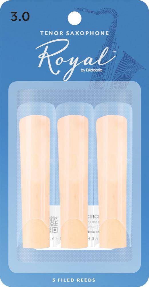 Rico Royal Saxophone Reed - 3 Pack
