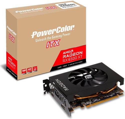 Powercolor Radeon RX 6500 XT HDMI DP 4GB GDDR6