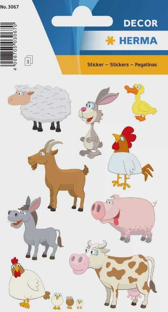 Herma Sticker Animals