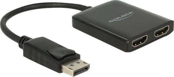 Hdmi splitter 1 til 2 DeLock HDMI-DisplayPort Adapter