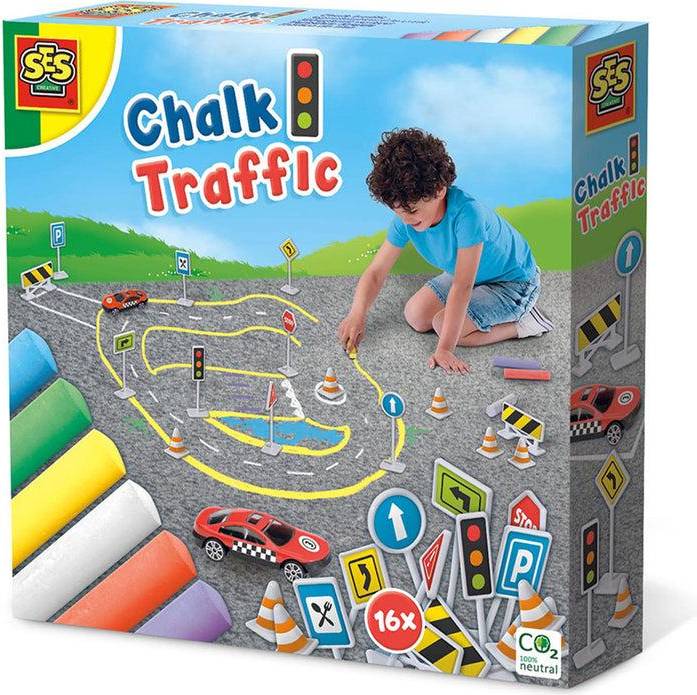 SES Creative Traffic Chalk