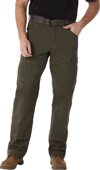 Wrangler cargo pants Wrangler Rigg Workwear Ripstop Ranger Cargo Pant - Loden