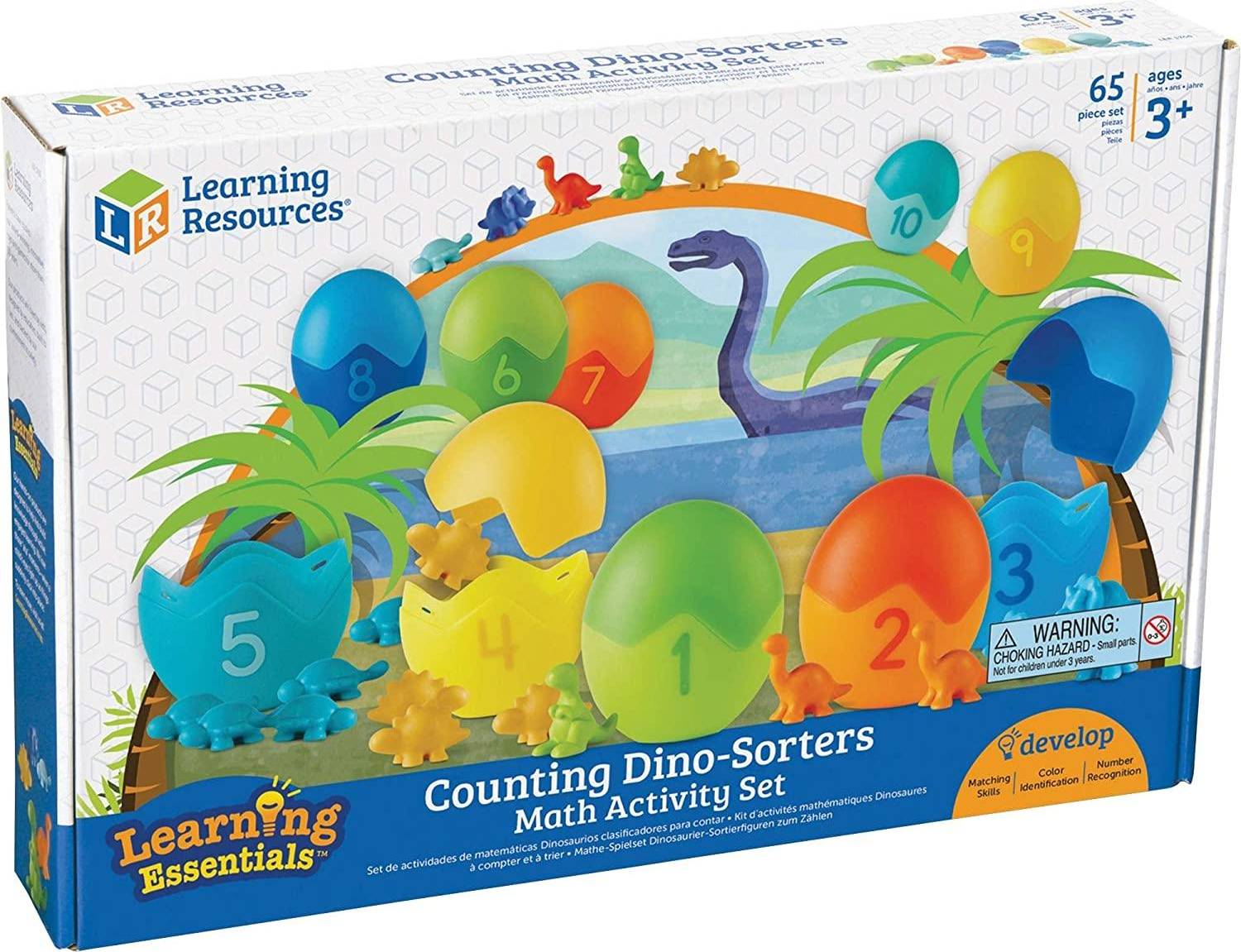 Counting Dino Sorters Math Activity Set