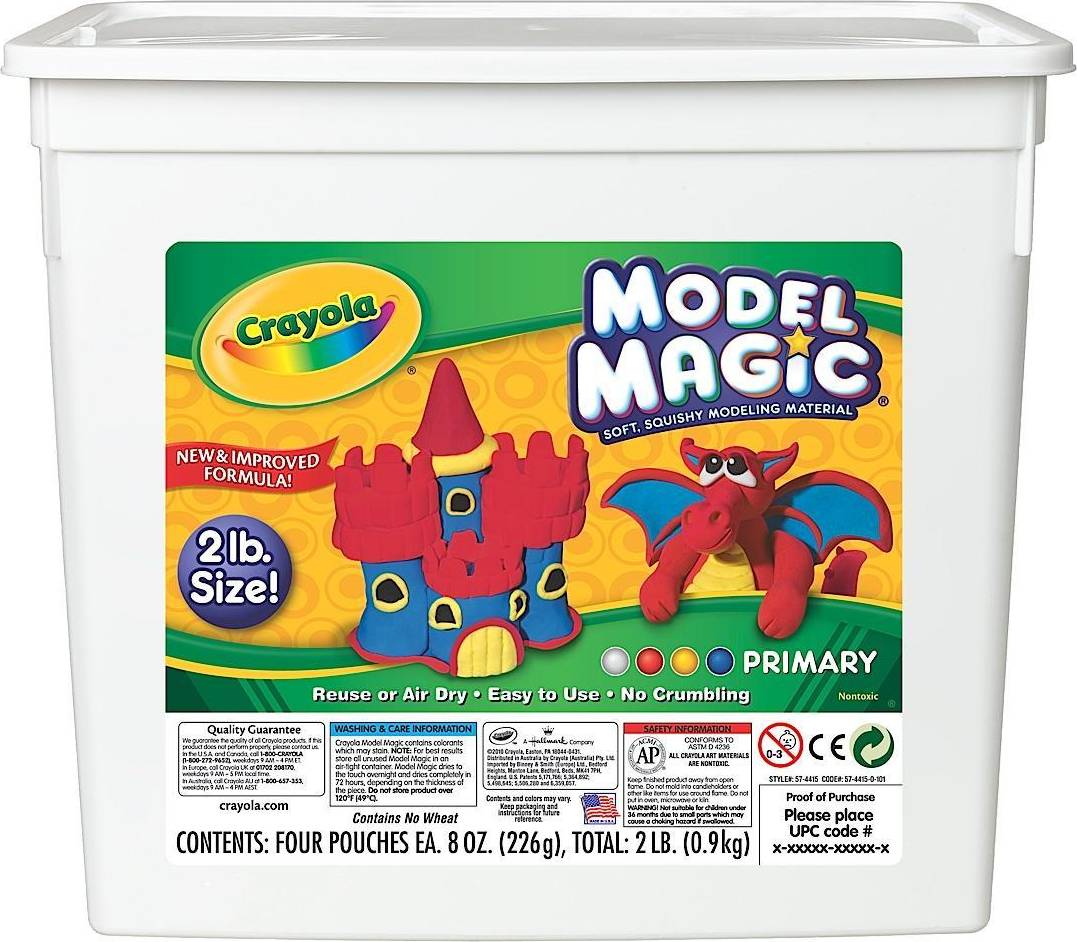 Red magic Crayola Model Magic Assorted Colors Set