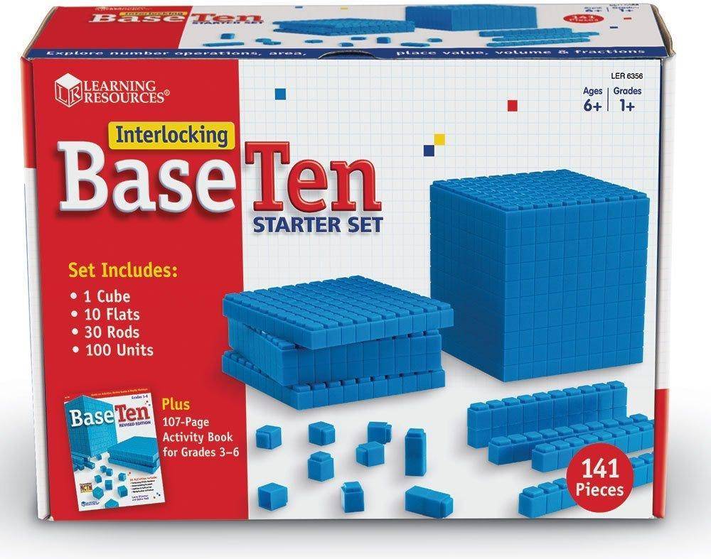 Learning Resources Interlocking Base Ten Starter Set