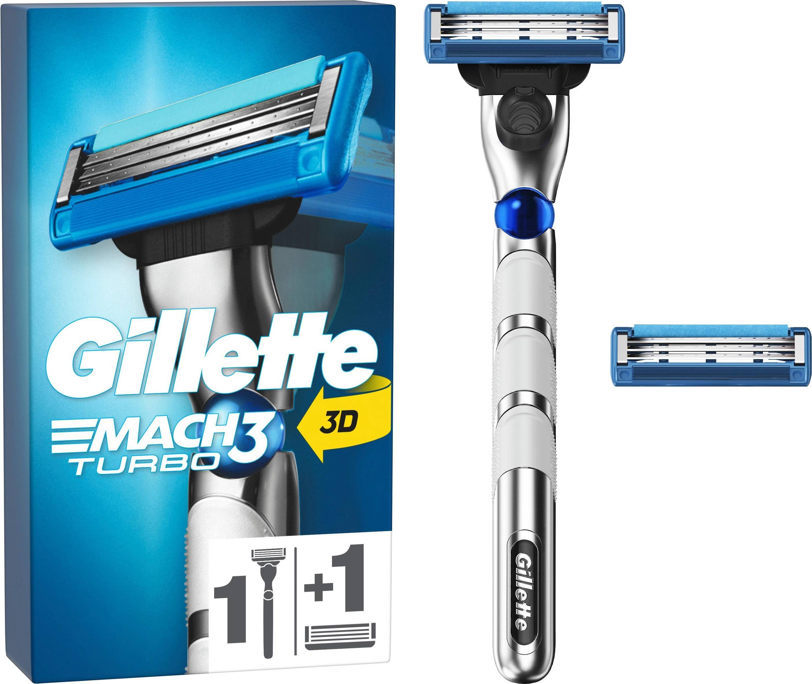 Gillette mach3 Gillette Mach3 Turbo + 2 Razor Blades