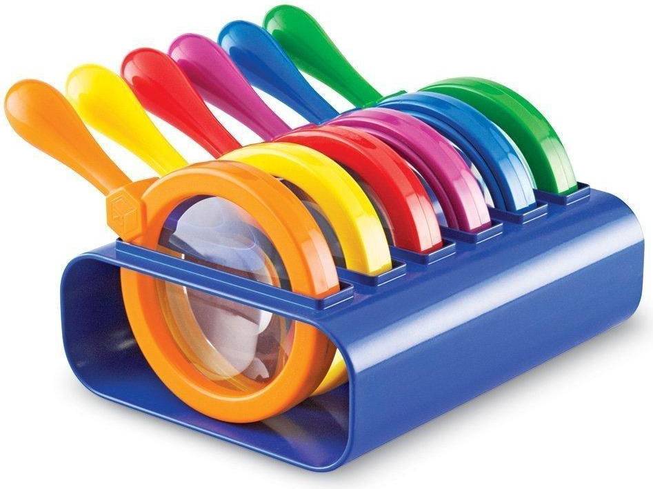 Learning Resources Primary Science Jumbo Magnifiers with Stand