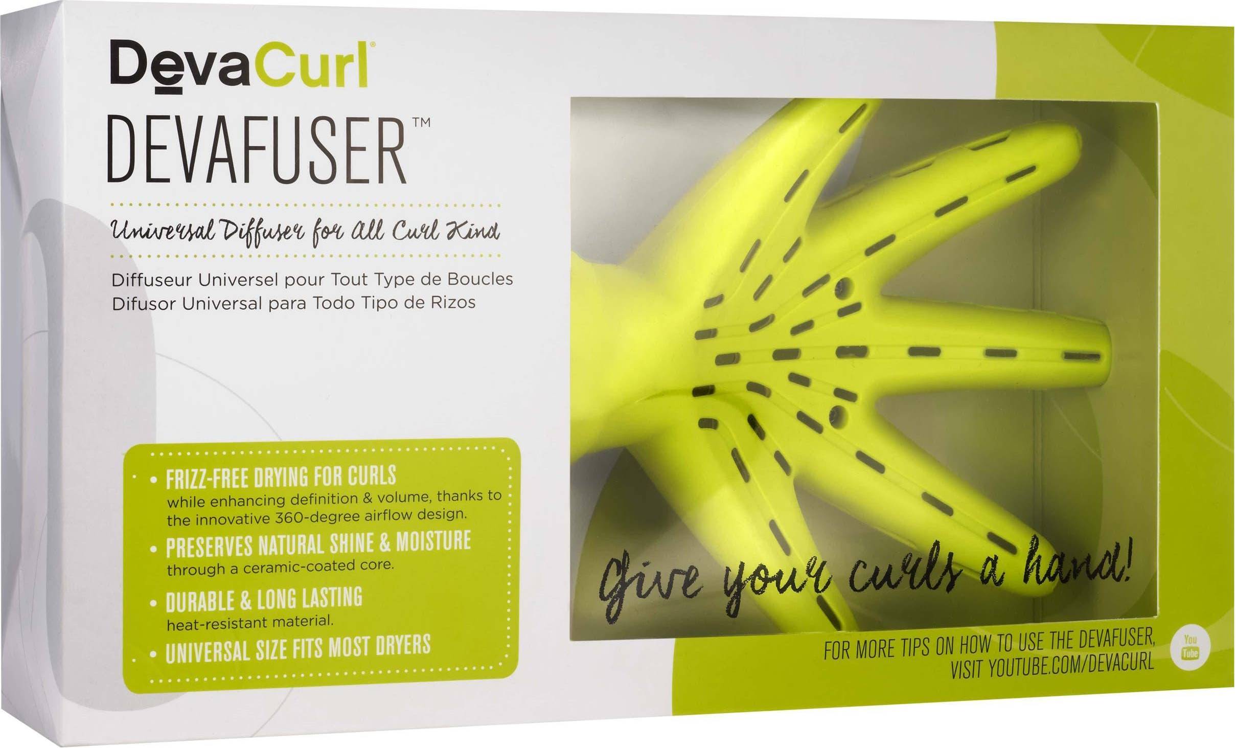 Hairdryer with diffuser DevaCurl Devafuser