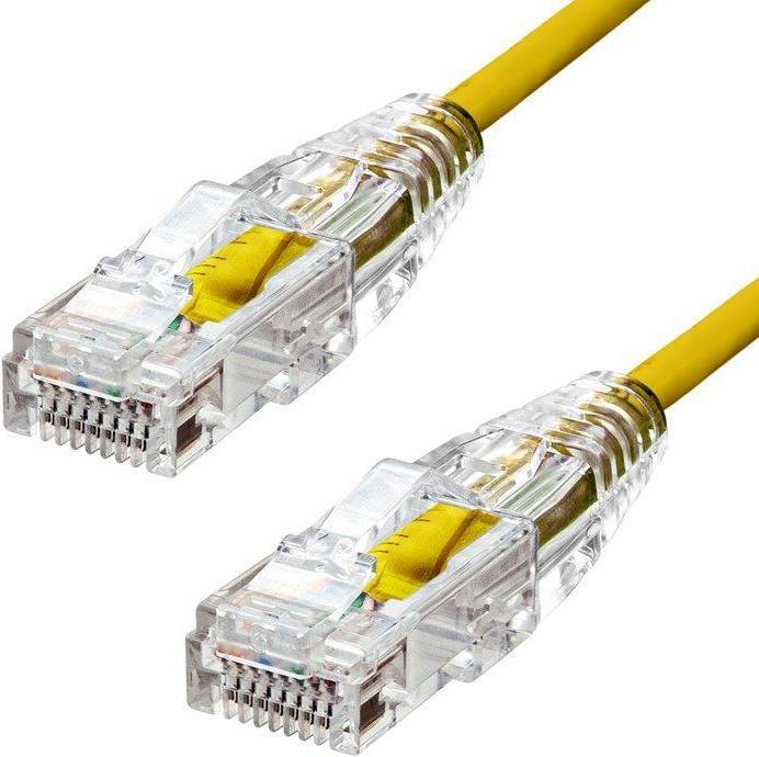 Slim RJ45-RJ45 U/UTP Cat6