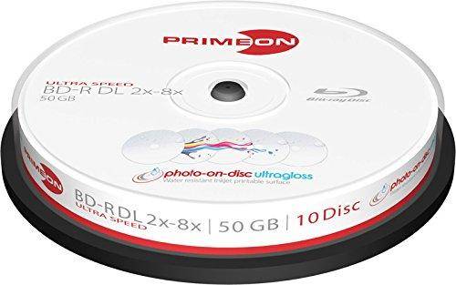 BD-R Extra Protection 50GB 8x Spindle 10-Pack Inkjet