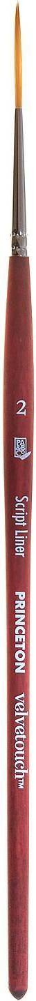 Velvetouch Synthetic Script Liner Size 2
