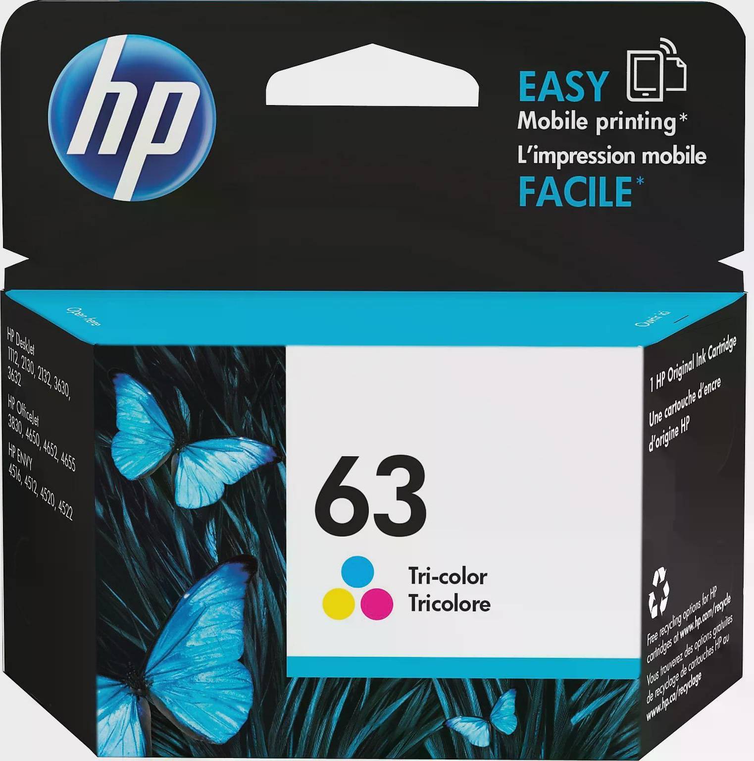 Hp envy printer ink HP 63 Color