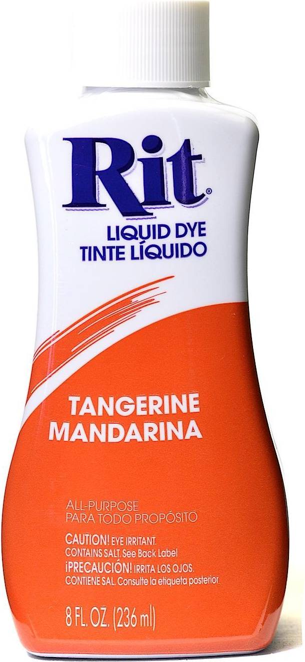 Tangerine Rit Dye Liquid 8oz