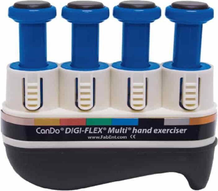 Digi-Flex Multi Hand Exerciser, Basic Starter Pack, Blue, Heavy