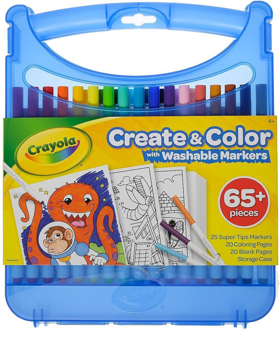 Create & Color with Super Tips Washable Markers each
