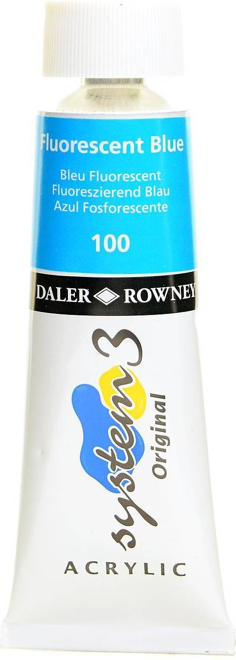 Daler Rowney System 3 59 ml Fluor. Blue