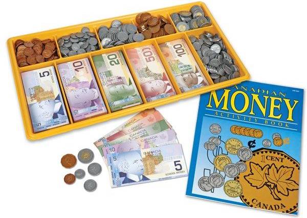 Learning Resources Canadian Classroom Money Kit