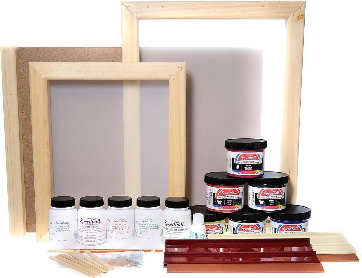 Speedball Intermediate Deluxe Screen Printing Kit