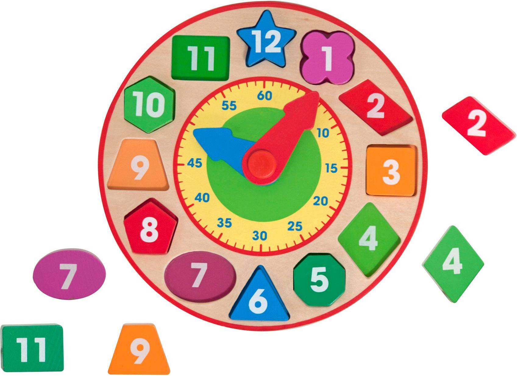Melissa & Doug Shape Sorting Clock