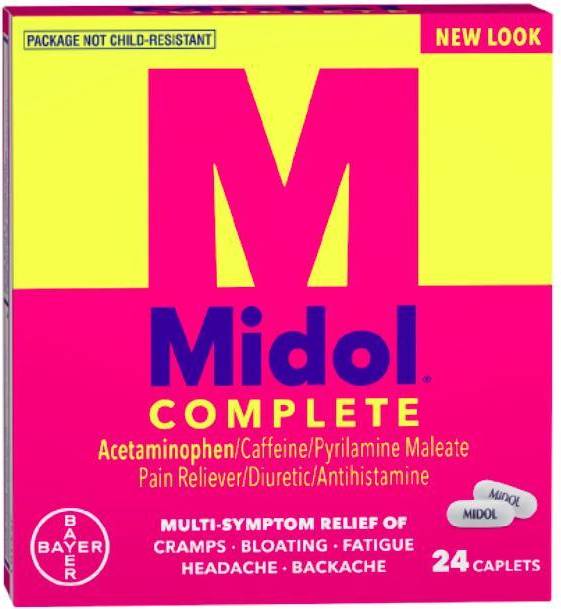 Midol Complete Caplets 24 pcs