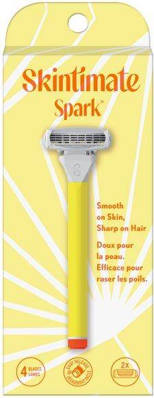 Skintimate Spark Razor Handle + 2 Cartridge