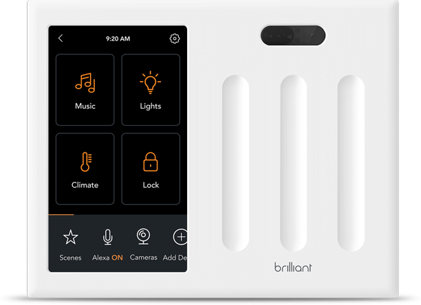 Smart 3-Switch Home Control Panel