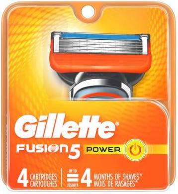 Gillette Fusion5 Razor + 4 Cartridge