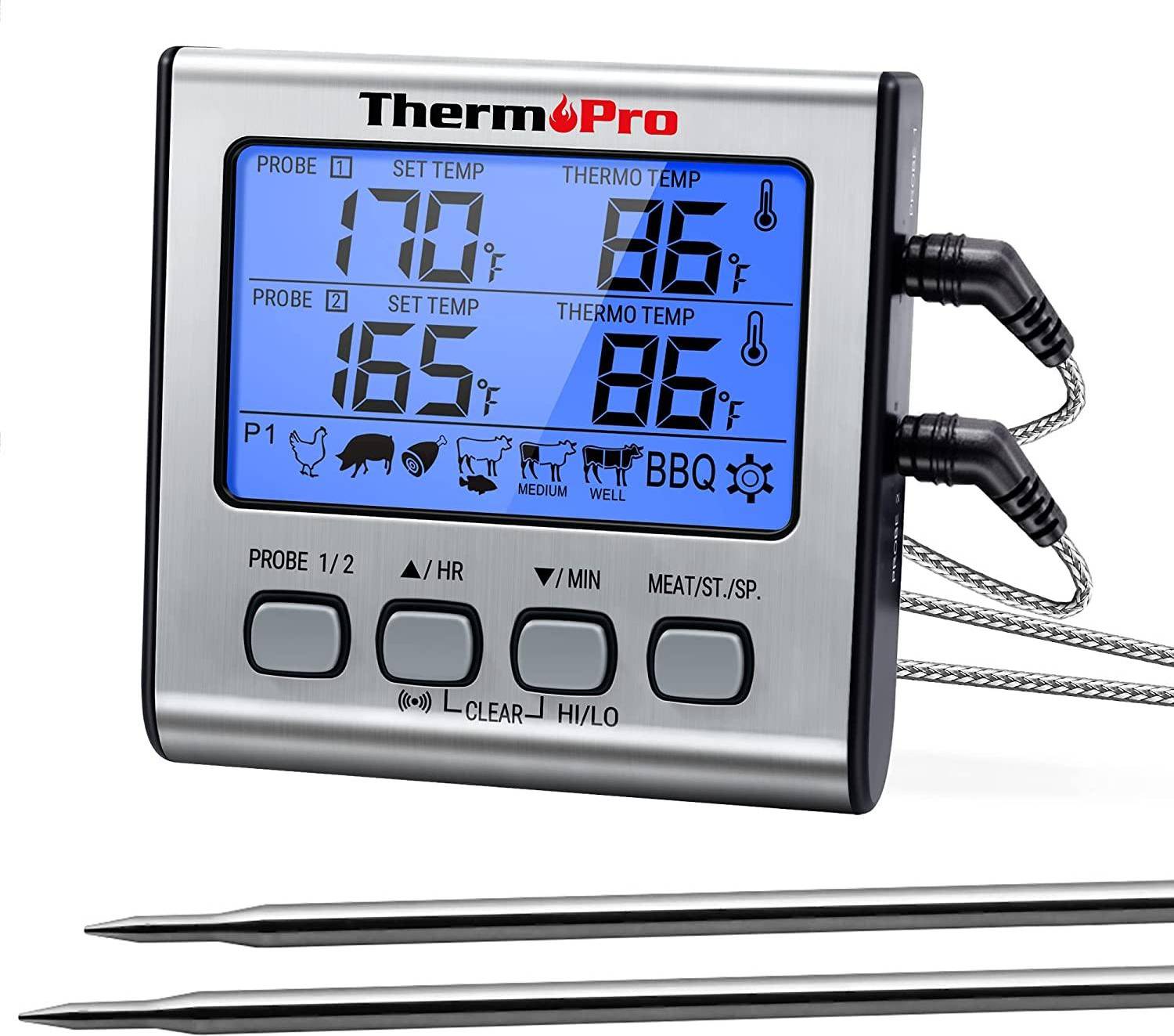 ThermoPro Leave-In Meat Thermometer 7.6cm