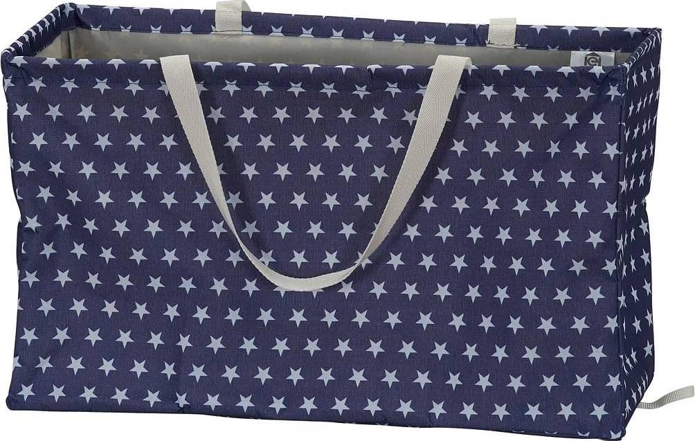Rectangular Krush Container Tote Bag Large Capacity Blue