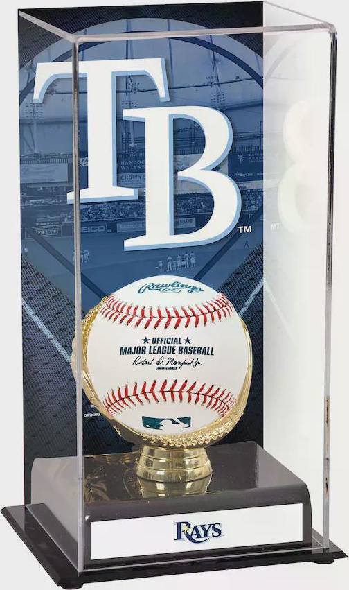 Tampa Bay Rays Sublimated Display Case 
