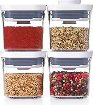 OXO Pop 4-Pc Mini Food Storage Set Kitchen Container 0.2fl oz 4pcs